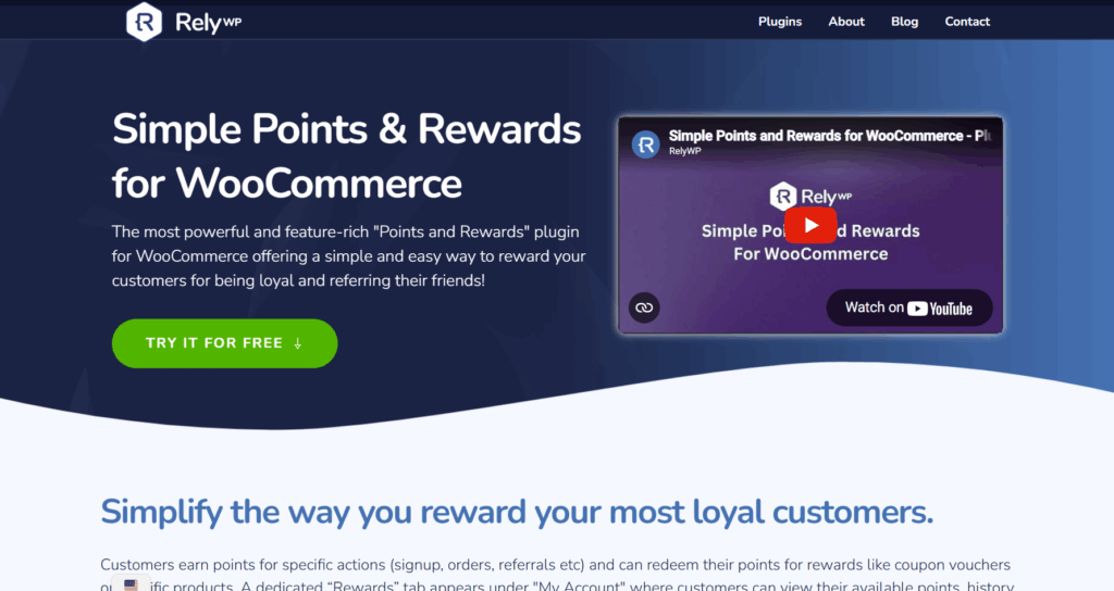 Simple Points and Rewards Plugin for WooCommerce